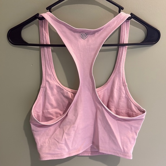 Pink Racerback workout top - Picture 3 of 3